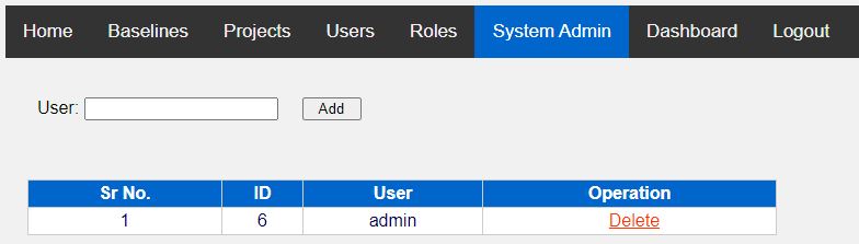 2. Project & User Configuration